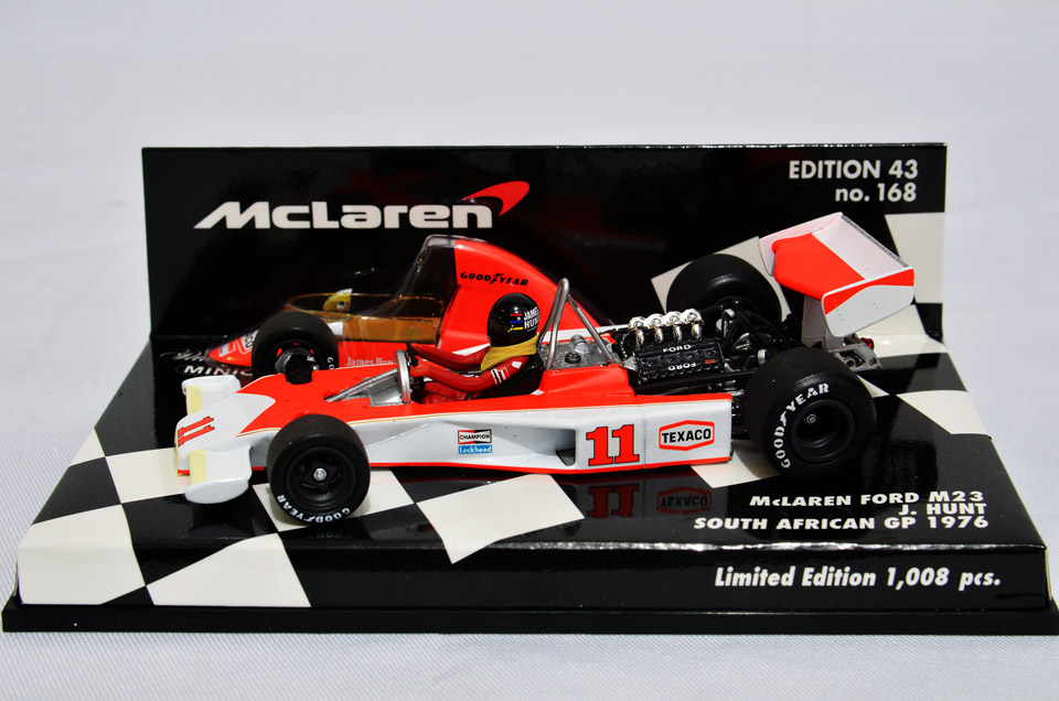 JAMES HUNT 1976 MCLAREN M23 1:43